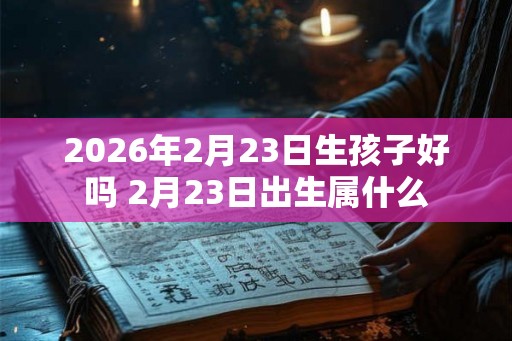 2026年2月23日生孩子好吗 2月23日出生属什么