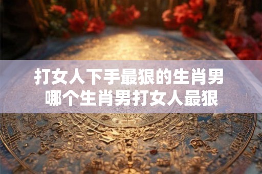 打女人下手最狠的生肖男 哪个生肖男打女人最狠