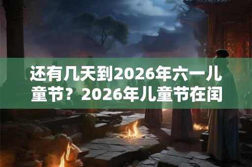还有几天到2026年六一儿童节?2026年儿童节在闰四月吗? 还有几天到2026年六一儿童节?2026年儿童节在闰四月吗?