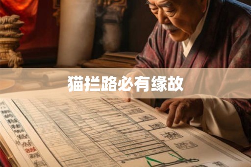 猫拦路必有缘故