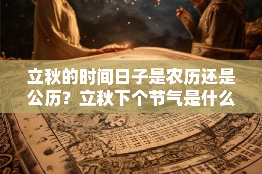 立秋的时间日子是农历还是公历？立秋下个节气是什么？