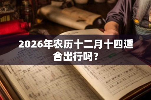 2026年农历十二月十四适合出行吗？