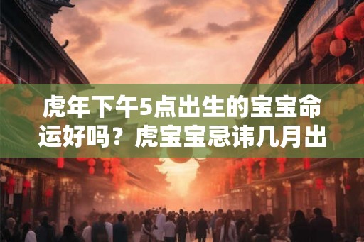 虎年下午5点出生的宝宝命运好吗？虎宝宝忌讳几月出生？