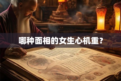 哪种面相的女生心机重？