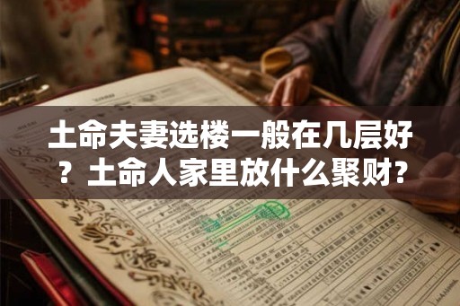 土命夫妻选楼一般在几层好?土命人家里放什么聚财? 土命夫妻选楼一般在几层好?土命人家里放什么聚财?