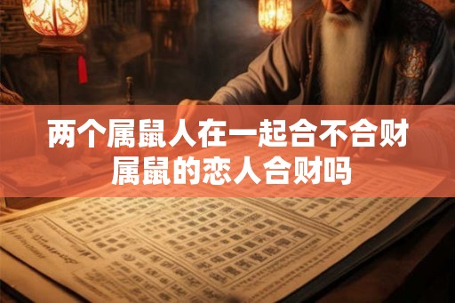 两个属鼠人在一起合不合财 属鼠的恋人合财吗 两个属鼠人在一起合不合财 属鼠的恋人合财吗