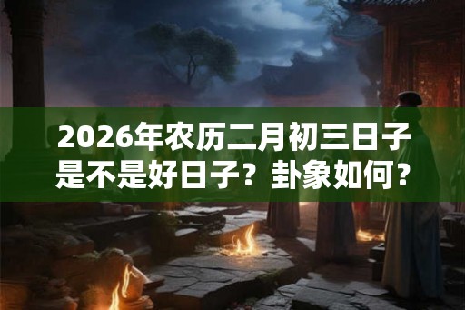 2026年农历二月初三日子是不是好日子?卦象如何? 2026年农历二月初三日子是不是好日子?卦象如何?