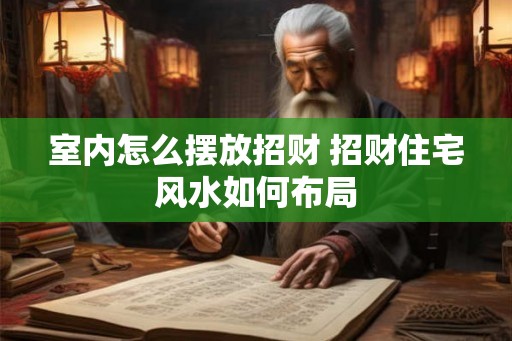室内怎么摆放招财 招财住宅风水如何布局