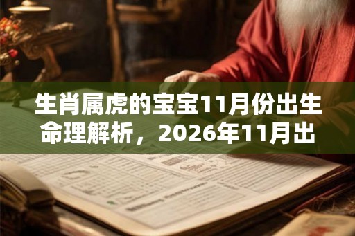 生肖属虎的宝宝11月份出生命理解析，2026年11月出生虎宝宝八字
