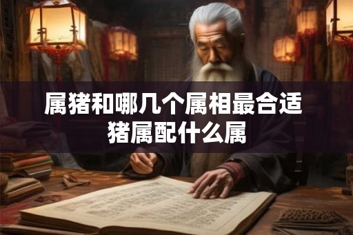 属猪和哪几个属相最合适 猪属配什么属