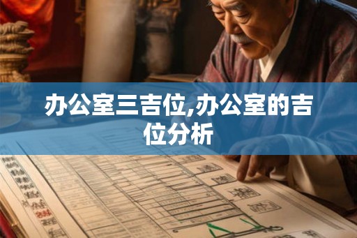 办公室三吉位,办公室的吉位分析