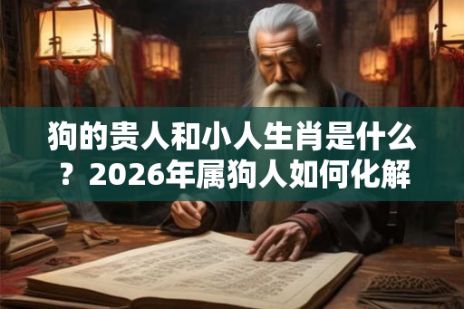 狗的贵人和小人生肖是什么?2026年属狗人如何化解小人? 狗的贵人和小人生肖是什么?2026年属狗人如何化解小人?