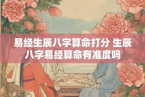 易经生辰八字算命打分 生辰八字易经算命有准度吗