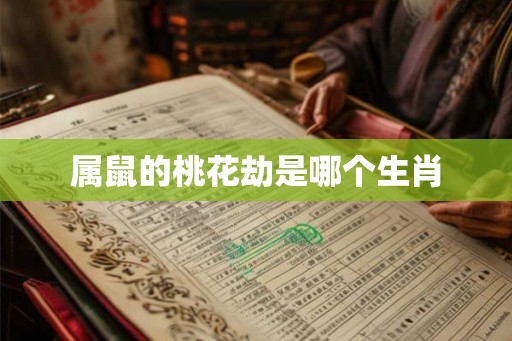 属鼠的桃花劫是哪个生肖
