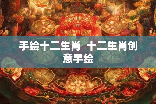手绘十二生肖  十二生肖创意手绘