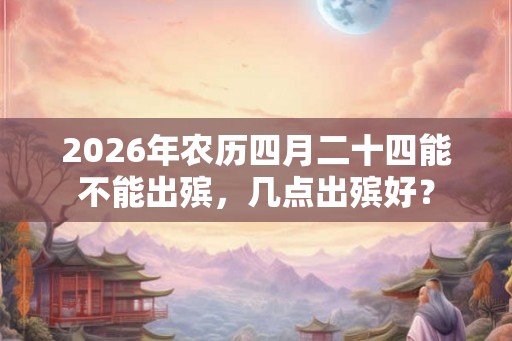2026年农历四月二十四能不能出殡，几点出殡好？