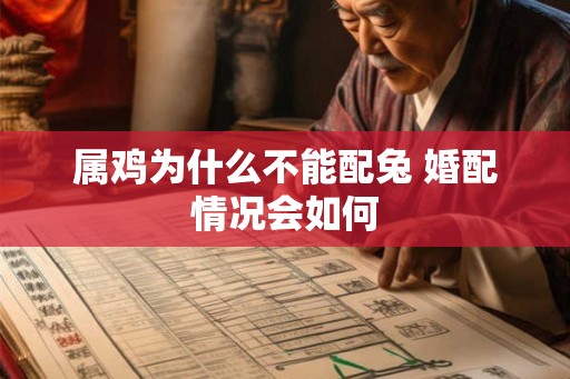 属鸡为什么不能配兔 婚配情况会如何
