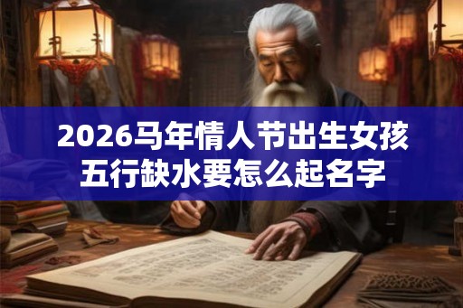 2026马年情人节出生女孩五行缺水要怎么起名字