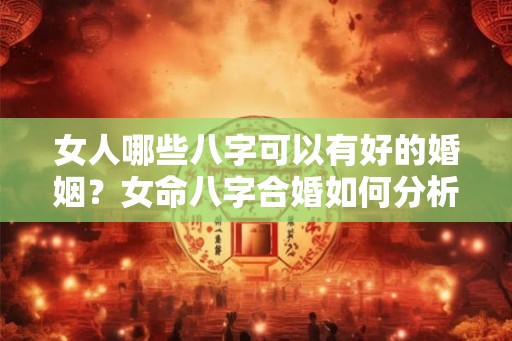 女人哪些八字可以有好的婚姻?女命八字合婚如何分析? 女人哪些八字可以有好的婚姻?女命八字合婚如何分析?
