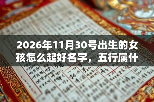 2026年11月30号出生的女孩怎么起好名字,五行属什么 2026年11月30号出生的女孩怎么起好名字,五行属什么