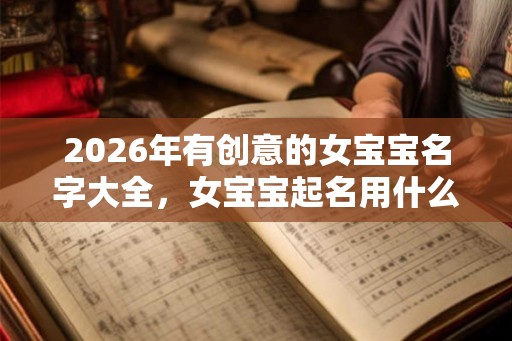 2026年有创意的女宝宝名字大全，女宝宝起名用什么字好？