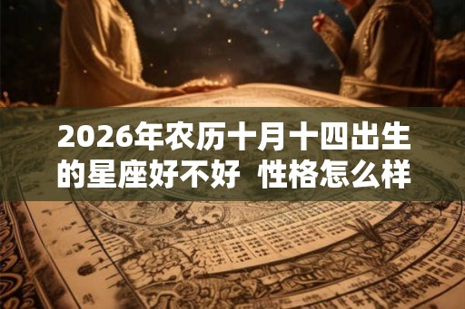 2026年农历十月十四出生的星座好不好  性格怎么样