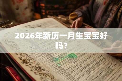 2026年新历一月生宝宝好吗? 2026年新历一月生宝宝好吗?