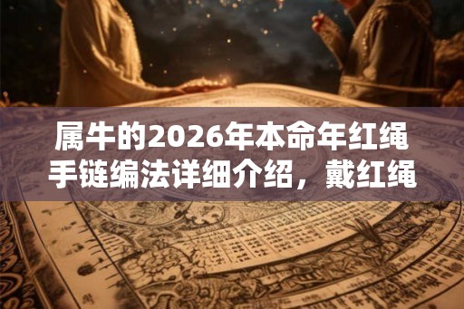 属牛的2026年本命年红绳手链编法详细介绍，戴红绳一定会转运？