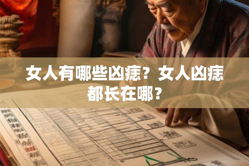 女人有哪些凶痣？女人凶痣都长在哪？