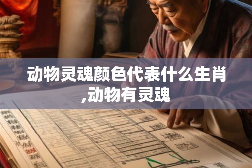 动物灵魂颜色代表什么生肖,动物有灵魂