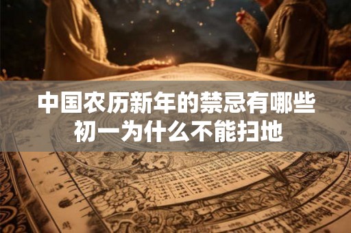 中国农历新年的禁忌有哪些 初一为什么不能扫地