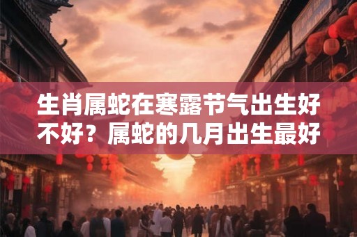 生肖属蛇在寒露节气出生好不好？属蛇的几月出生最好？