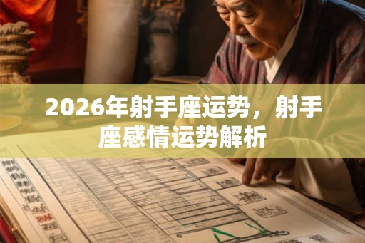 2026年射手座运势，射手座感情运势解析