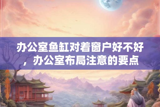 办公室鱼缸对着窗户好不好,办公室布局注意的要点 办公室鱼缸对着窗户好不好,办公室布局注意的要点