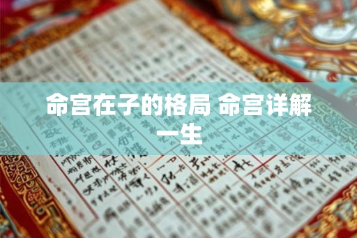 命宫在子的格局 命宫详解一生