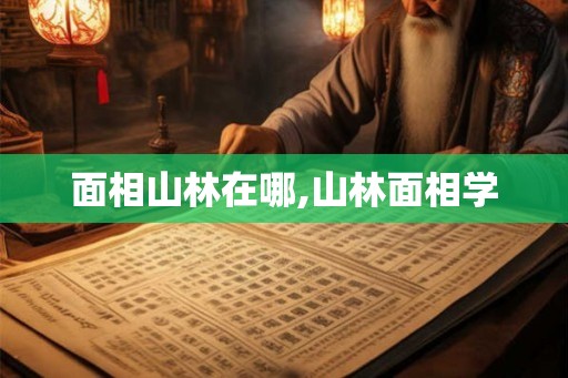 面相山林在哪,山林面相学
