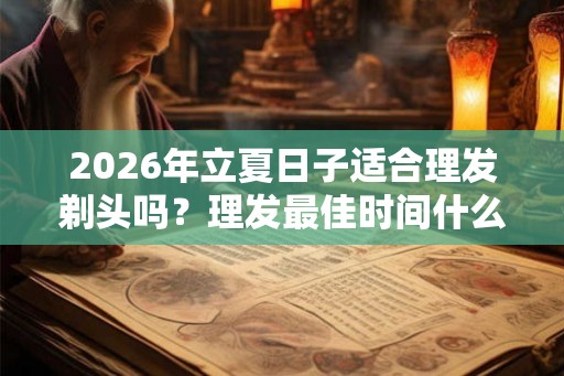 2026年立夏日子适合理发剃头吗？理发最佳时间什么时候？