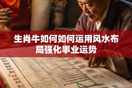 生肖牛如何如何运用风水布局强化事业运势
