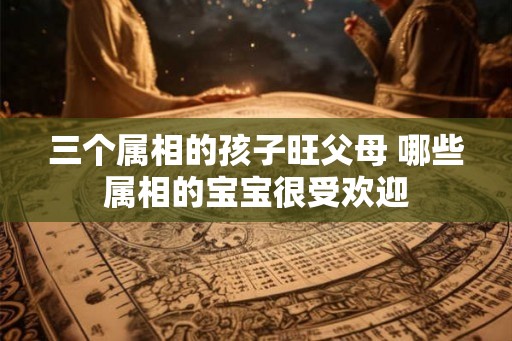三个属相的孩子旺父母 哪些属相的宝宝很受欢迎