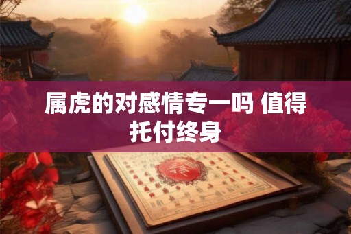 属虎的对感情专一吗 值得托付终身 属虎的对感情专一吗 值得托付终身