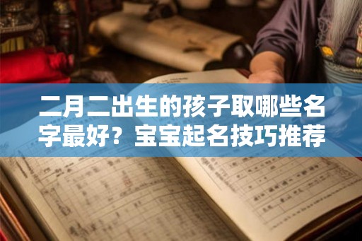 二月二出生的孩子取哪些名字最好?宝宝起名技巧推荐 二月二出生的孩子取哪些名字最好?宝宝起名技巧推荐