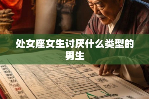 处女座女生讨厌什么类型的男生