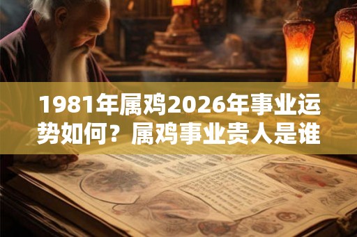 1981年属鸡2026年事业运势如何？属鸡事业贵人是谁？