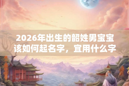 2026年出生的韶姓男宝宝该如何起名字,宜用什么字。 2026年出生的韶姓男宝宝该如何起名字,宜用什么字。