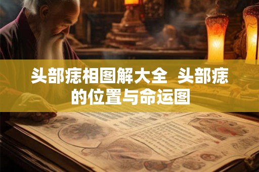头部痣相图解大全  头部痣的位置与命运图