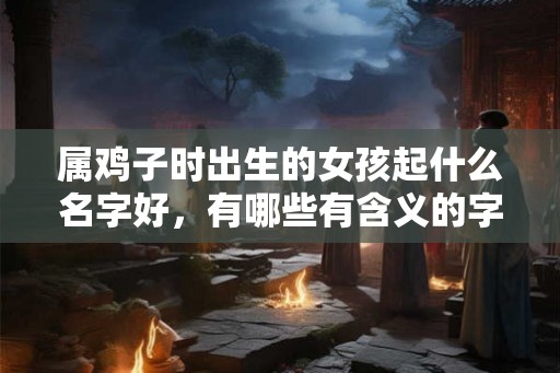 属鸡子时出生的女孩起什么名字好，有哪些有含义的字