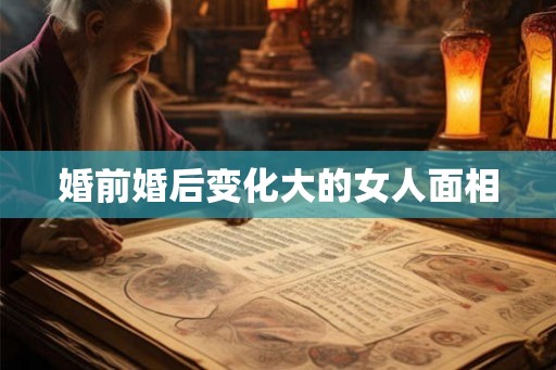婚前婚后变化大的女人面相