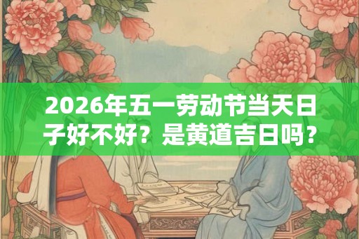 2026年五一劳动节当天日子好不好?是黄道吉日吗? 2026年五一劳动节当天日子好不好?是黄道吉日吗?