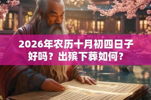 2026年农历十月初四日子好吗?出殡下葬如何? 2026年农历十月初四日子好吗?出殡下葬如何?