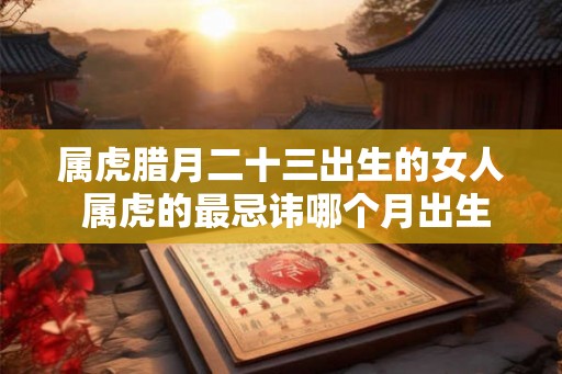 属虎腊月二十三出生的女人 属虎的最忌讳哪个月出生